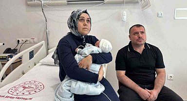 Kalp hastalığıyla hayata tutunma mücadelesi veren bebek sağlığına kavuştu