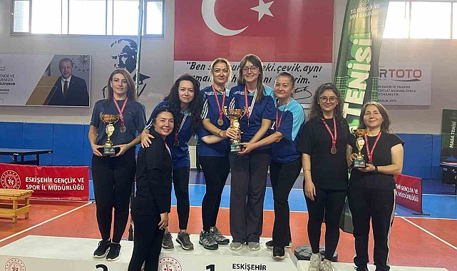 Kamu Spor Oyunları Masa Tenisi müsabakaları tamamlandı