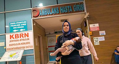 Kanepeden düşen bebek beyin kanaması geçirdi