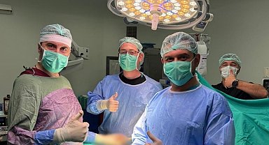 Karabük Eğitim ve Araştırma Hastanesinde bir ilk niteliğinde omurga operasyonu
