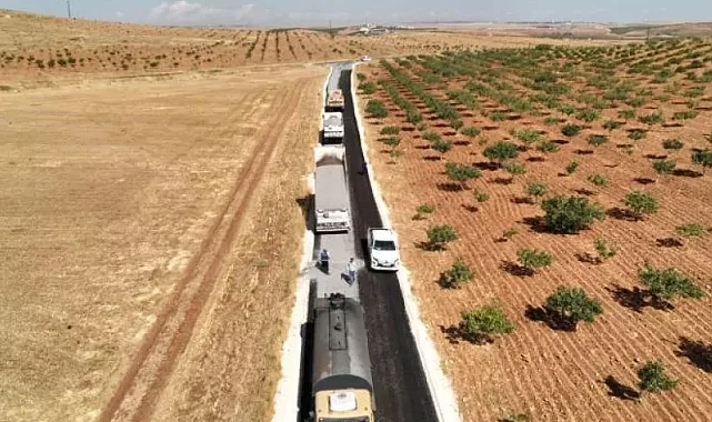 Karaköprü kırsalında yol konforu artıyor
