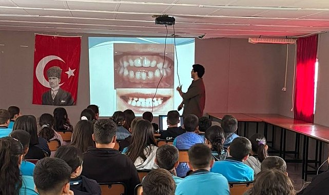 Karapınar'da öğrencilere sağlıklı yaşam eğitimi