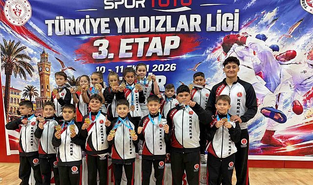 Karate müsabakalarında 43 madalya kazandılar