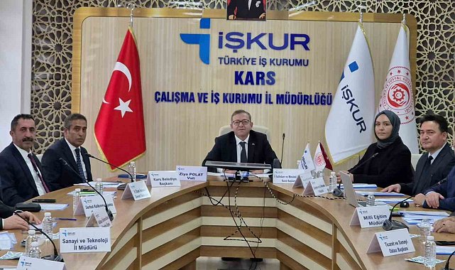 Kars'ta istihdam ve mesleki eğitim gündemi masaya yatırıldı
