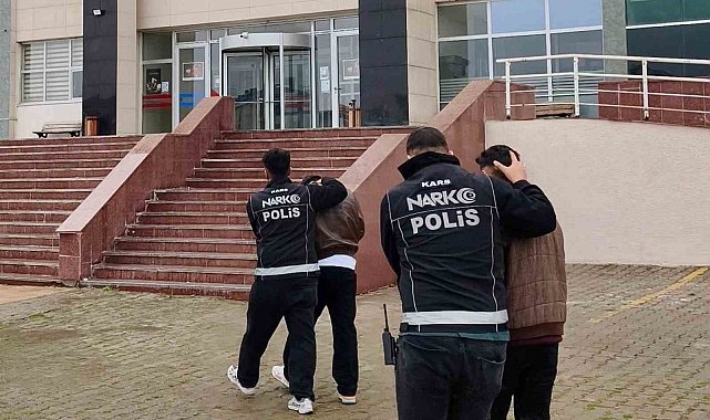 Kars'ta torbacı operasyonu: 2 şüpheli tutuklandı