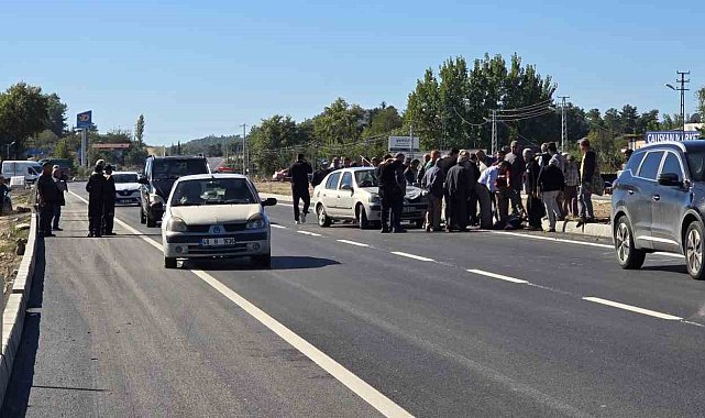 Karşıya geçmek isterken otomobilin çarptığı yaşlı adam hayatını kaybetti