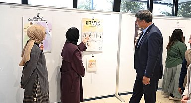 Kartepe'de genç tasarımcıların "Anadolu Müzeleri" sergisi açıldı