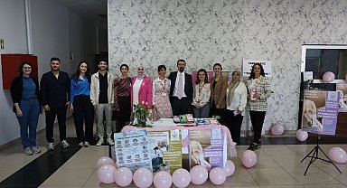 Kartepe'de meme kanserinde erken teşhisin önemi anlatıldı