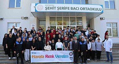 Kastamonu'da çocuklar bu projeyle bilinçleniyor