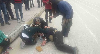Kastamonu'da otomobilin çarptığı yaya yaralandı
