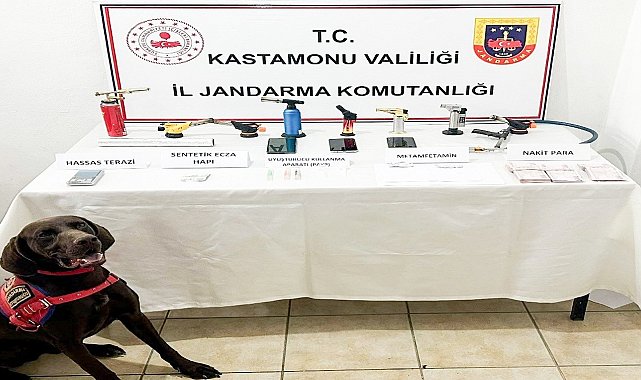 Kastamonu'da uyuşturucu operasyonu: 1 gözaltı