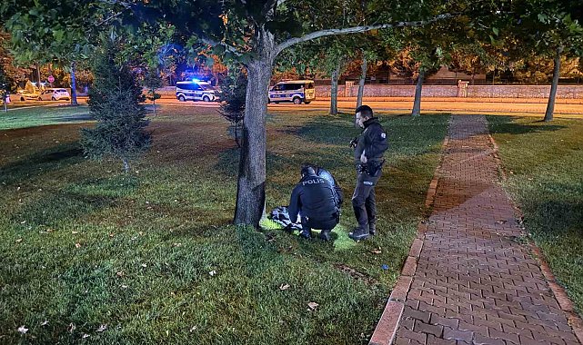 Kavgaya karışan şüpheliler eşyalarını bırakıp kaçtı