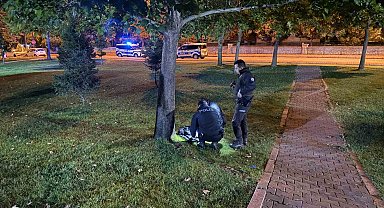 Kavgaya karışan şüpheliler eşyalarını bırakıp kaçtı
