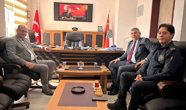 Kaymakam Arıkan'dan, Tayyar Arıkan'a ziyaret