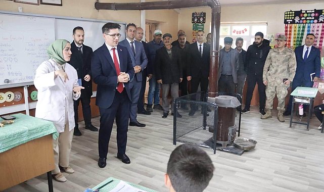 Kaymakam Sakızcı Akçakale İlkokulunu ziyaret etti