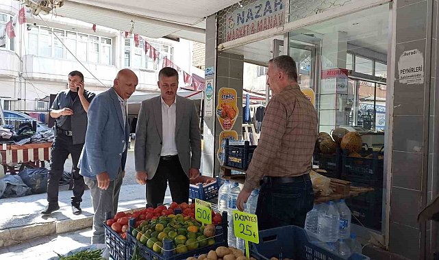 Kaymakam Serin: "Devlet her zaman vatandaşın ve esnafın yanında"