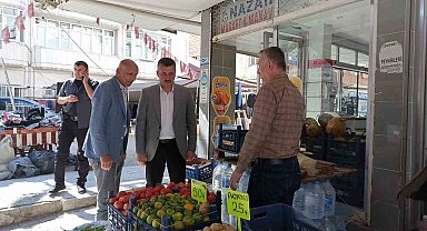 Kaymakam Serin: "Devlet her zaman vatandaşın ve esnafın yanında"