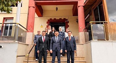 Kaymakam Titiz, kurumların çalışmalarını yerinde inceledi