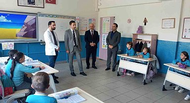 Kaymakam Yıldırım okul, kurs ve pazar ziyaretinde bulundu