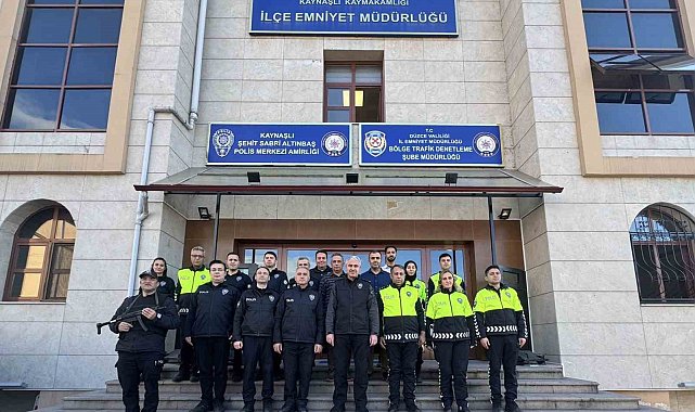 Kaynaşlı'da güvenlik değerlendirmesi