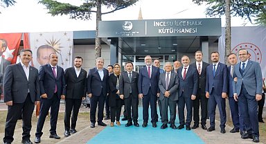 Kayseri Büyükşehir İncesu İlçe Halk Kütüphanesi'ni hizmete açtı