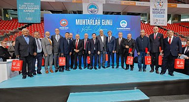 Kayseri Büyükşehir'den muhtarlara özel yemek