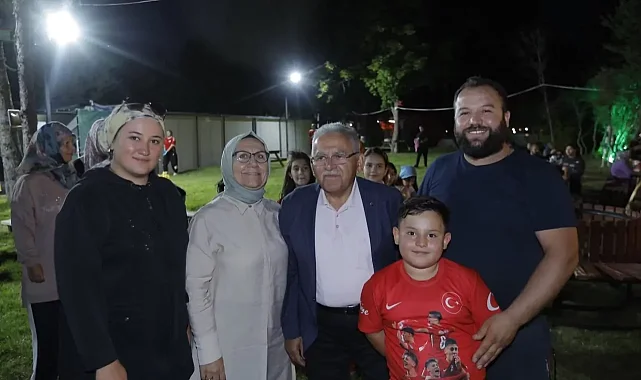 Kayseri Büyükşehir'in Aile Doğa Kampları'na yoğun ilgi