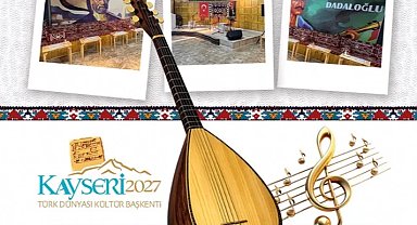 Kayseri Halk Ozanları Kültür Evi'ne renkli kutlama