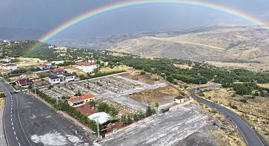 Kayseri Kocasinan'da kırsaldaki mezarlıklar baştan sona yenileniyor
