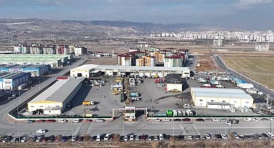 Kayseri Kocasinan'ın bakım onarım merkezi sanayi sitesi gibi