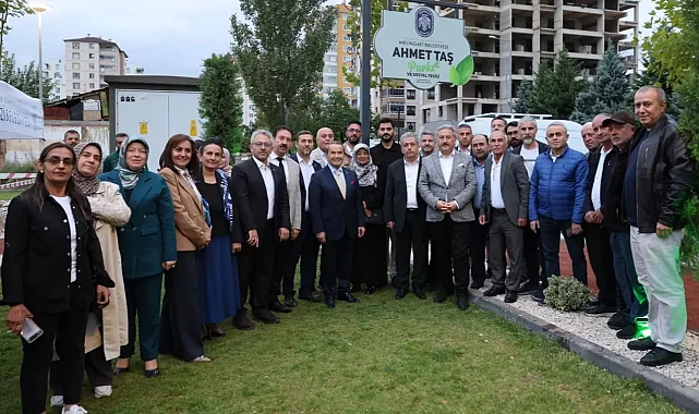 Kayseri Melikgazi'ye yeni park ve sosyal tesis