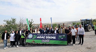 Kayseri Talas'tan yeşil atılım