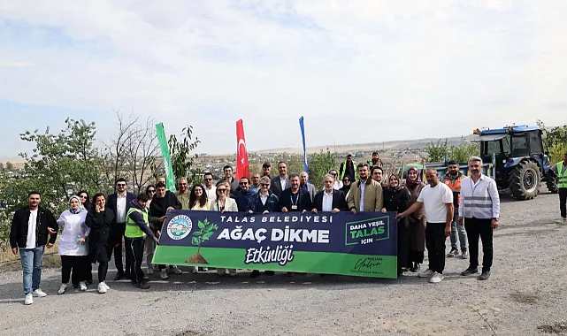 Kayseri Talas'tan yeşil atılım
