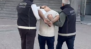 Kayseri'de 'hırsızlık' suçundan 10 yıl 11 ay kesinleşmiş hapis cezası bulunan şahıs yakalandı