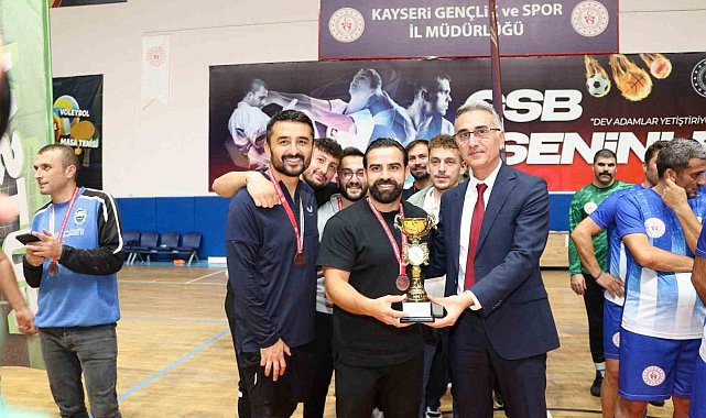 Kayseri'de Kamu Spor Oyunları tamamlandı