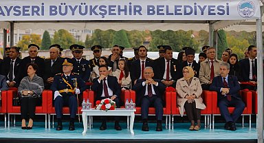 Kayseri'de Cumhuriyet coşkusu