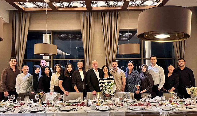 Kazım Yılmaz'a veda yemeği