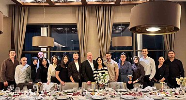 Kazım Yılmaz'a veda yemeği