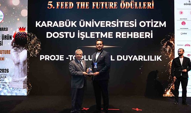 KBÜ'nün "Otizm Dostu Restoran Rehberi" projesine toplumsal duyarlılık ödülü