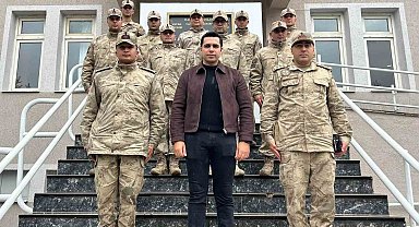 Kemah Kaymakamı Tutay'dan Alp Jandarma Karakolu'na ziyaret