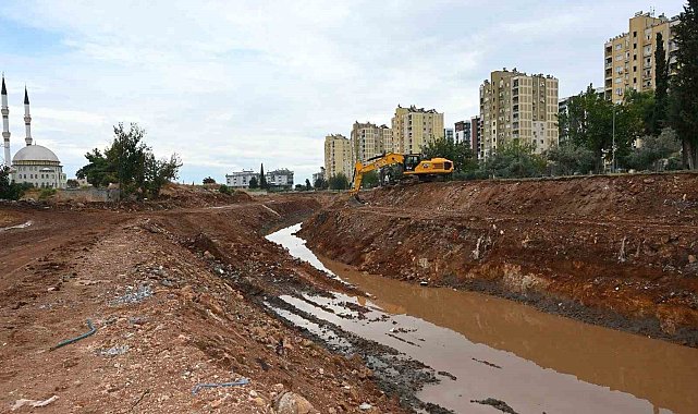 Kepez'de sel kabusu tarih oluyor: Ay Deresi'nde 2 kilometrelik güvenlik harekatı