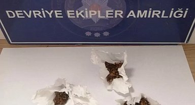 Keşan'da ticari takside uyuşturucu taşıdılar! 2 tutuklama