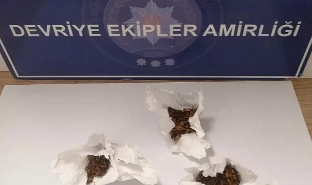 Keşan'da ticari takside uyuşturucu taşıdılar! 2 tutuklama