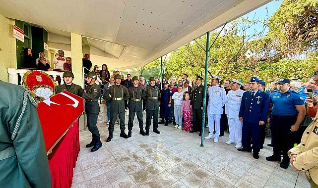 Kıbrıs Gazisi Ali Yay, askeri törenle son yolculuğuna uğurlandı