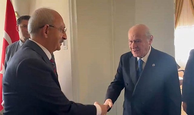 Kılıçdaroğlu ile Bahçeli baş başa görüştü