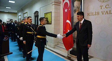 Kilis Valisi Kalaylı, Cumhuriyet Bayramı tebriklerini kabul etti