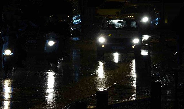 Kilis'te kuvvetli yağış etkili oldu