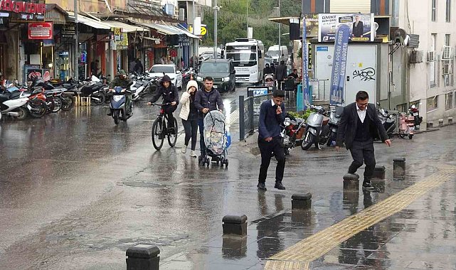 Kilis'te kuvvetli yağış etkili oldu