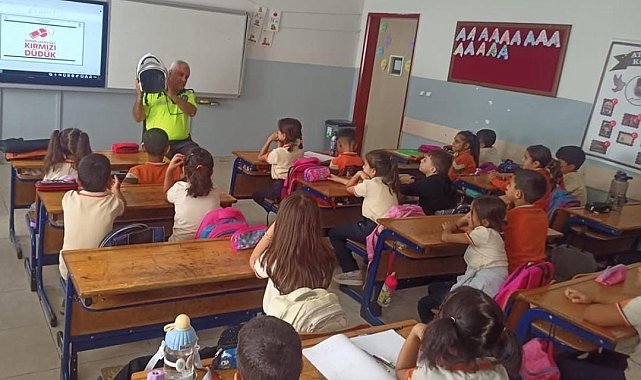 Kilis'te öğrencilere trafik eğitimi