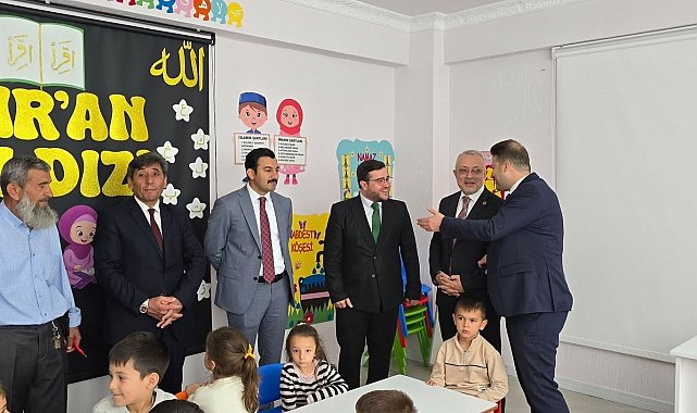 Kıralan Mahallesi 4-6 Yaş Kur'an Kursu hizmete açıldı